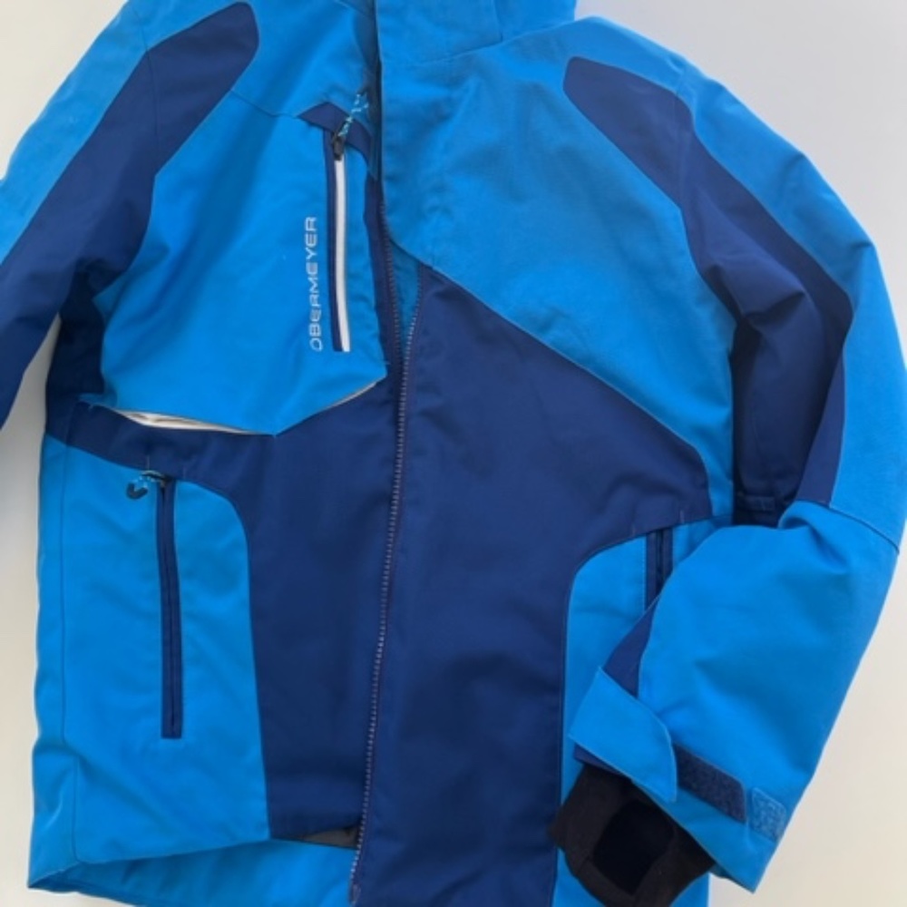 Obermeyer ski jacket blue